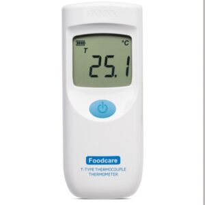 Termómetro Termopar Tipo T para Alimentos con Sonda Desmontable Ultra Rápida - HI9350041
