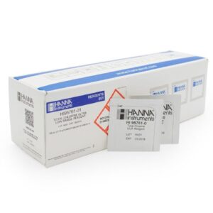 Reactivos de Cloro Total Rango Ultra Bajo (100 pruebas) - HI95761-01