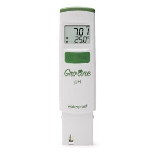 Tester de pH Impermeable para Hidroponía GroLine - HI98118