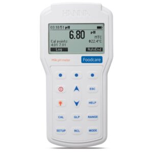 Medidor Profesional Portátil de pH para Leche - HI98162