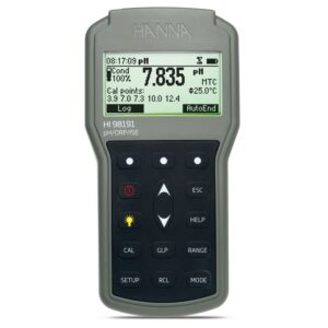 Medidor Profesional de pH / ORP / ISE Portátil e Impermeable - HI98191