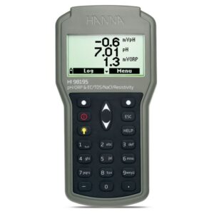 Medidor Multiparamétrico de pH/ORP/EC/Presión/Temperatura A Prueba De Agua - HI98195-4m (13')