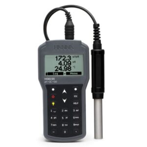 Medidor Portátil Multiparámetro para pH / CE / OD - HI98199