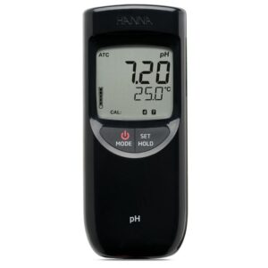 Medidor Portátil e Impermeable de pH / Temperatura - HI991001