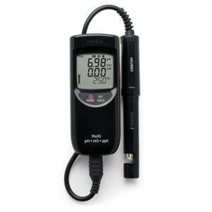 Medidor Portátil e Impermeable para pH / CE / TDS (Rango Alto) - HI991301