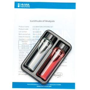 Set de Verificación de Calibración para Checker® HC de Nitrato Marino de Rango Bajo - HI781-11