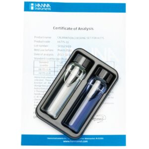 Set de Verificación de Calibración para Checker HC® de Alcalinidad en Agua Dulce - HI775-11